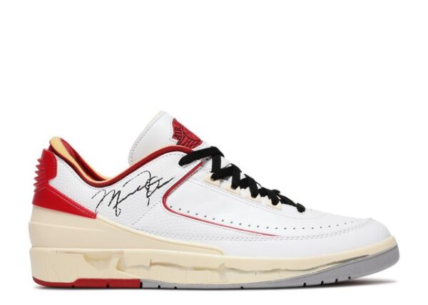 Jordan 2 Retro Low SP Off-White White Red – DJ4375-106