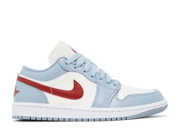 Jordan 1 Low Blue Whisper Dune Red (W) – DC0774-164