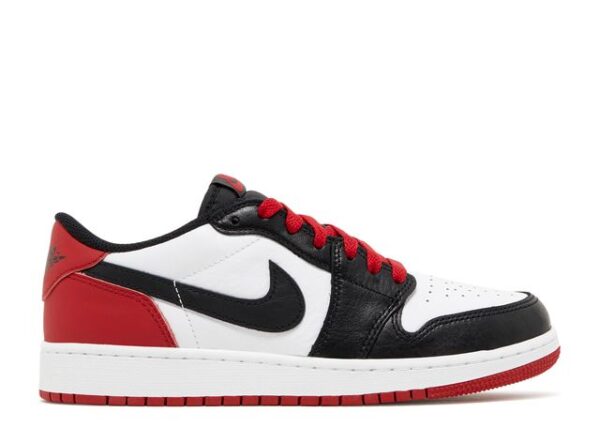 Jordan 1 Retro Low OG Black Toe (2023) (GS) – CZ0858-106