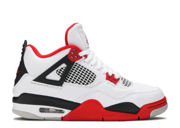 Jordan 4 Retro Fire Red (2020) (GS) – 408452-160
