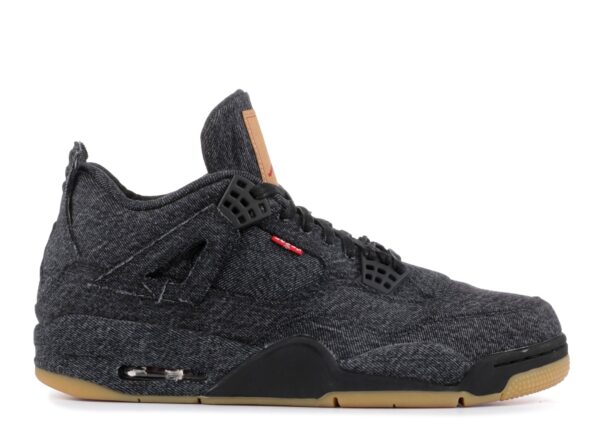 Jordan 4 Retro Levi’s Black (Blank Tag) – AO2571 001