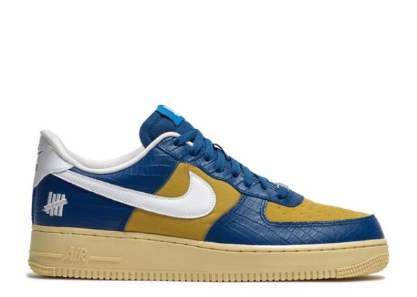 Nike Air Force 1 Low SP Undefeated 5 On It Blue Yellow Croc – DM8462-400