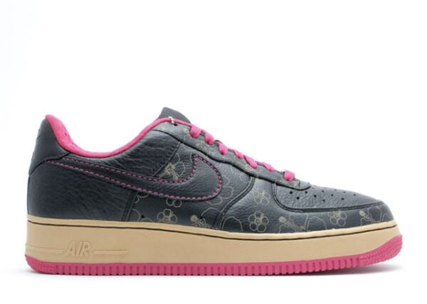 Nike Air Force 1 Low Black Floral Pink – 315180-001