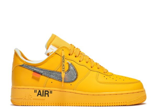 Nike Air Force 1 Low Off-White ICA University Gold – DD1876-700