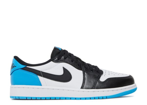 Jordan 1 Retro Low OG Black Dark Powder Blue – CZ0790-104