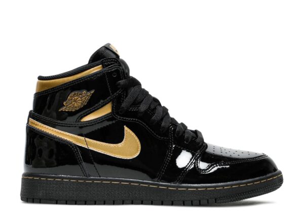 Jordan 1 Retro High Black Metallic Gold (2020) – 555088-032
