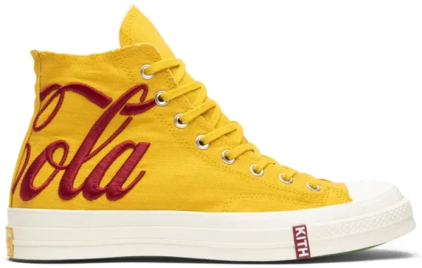 Converse Chuck Taylor All Star 70 Hi Kith x Coca Cola Yellow – 162985C