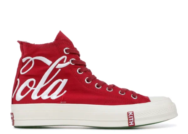 Converse Chuck Taylor All Star 70 Hi Kith x Coca Cola Red – 162989C