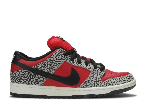 Nike SB Dunk Low Supreme Red Cement (2012) – 313170-600