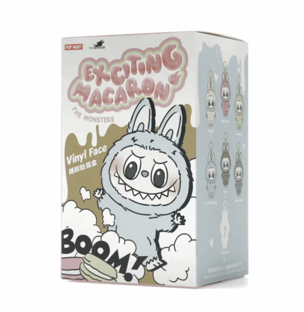 Pop Mart Labubu The Monsters Exciting Macaron Vinyl Plush Box