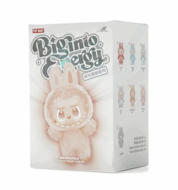Pop Mart Labubu The Monsters Big into Energy Plush Blind Box