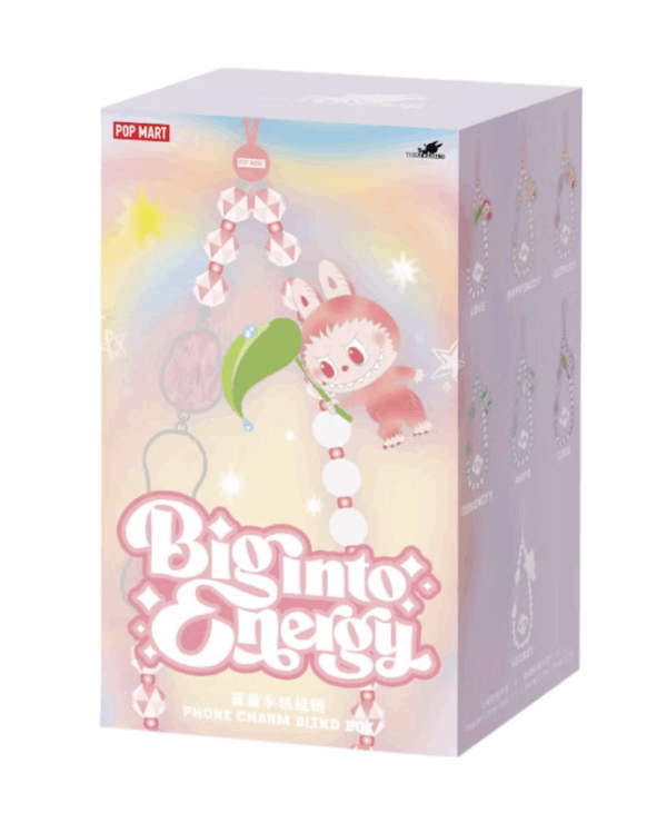 Pop Mart Labubu The Monsters Big into Energy Charm Box