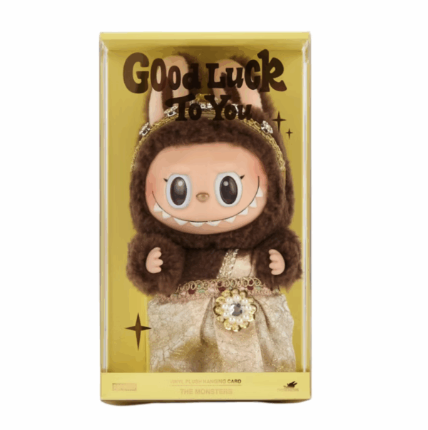 Pop Mart Labubu The Monsters Good Luck to You Vinyl Plush