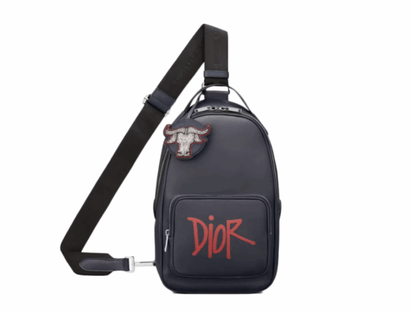 Dior And Shawn Crossbody Backpack Navy