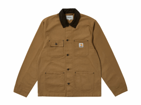 Palace x Carhartt WIP Michigan Coat Hamilton Brown Tobacco