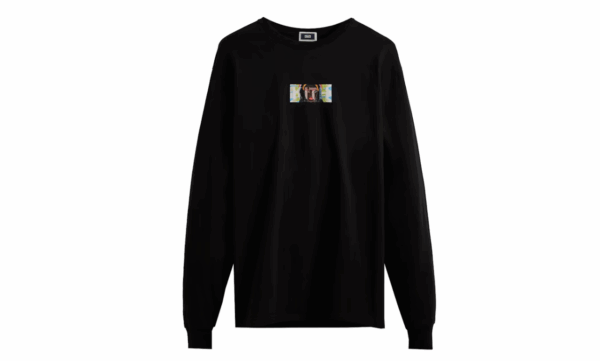 Kith Delphine Desane Classic Logo L/S Tee Black