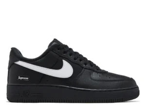Nike Air Force 1 Low Supreme Black White - CU9225-002