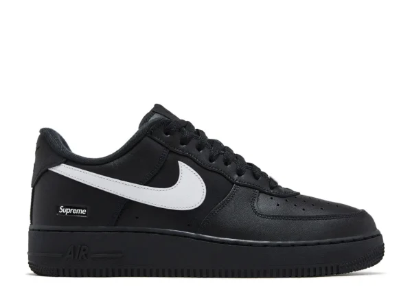 Nike Air Force 1 Low Supreme Black White – CU9225-002