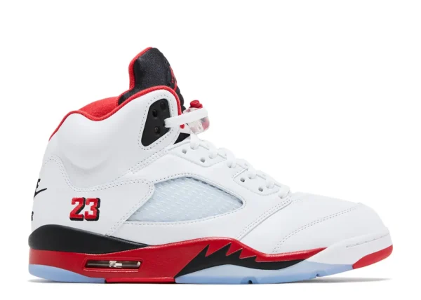 Jordan 5 Retro Fire Red Black Tongue (2025) – HQ7978-101