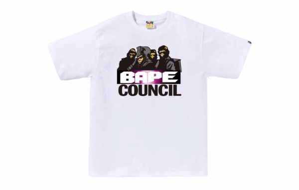 BAPE Council Tee White