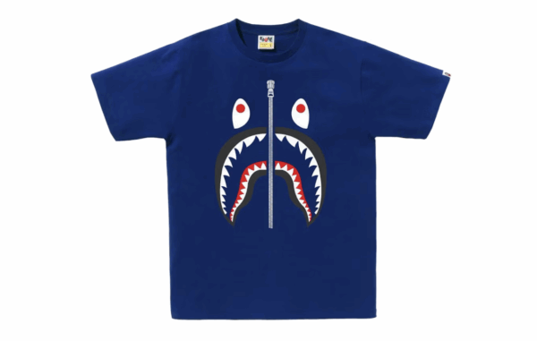 BAPE Shark Tee Dark Blue