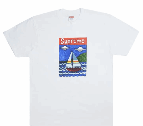 Supreme Sailboat Tee White