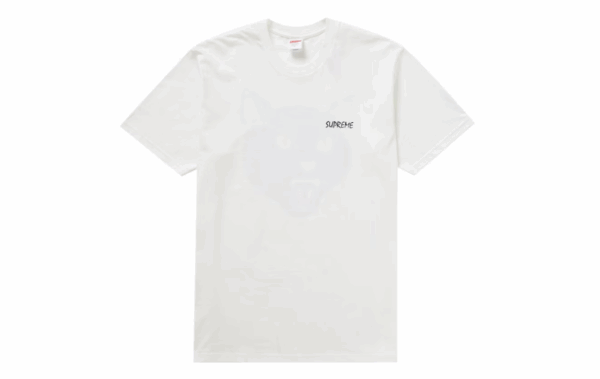 Supreme Black Cat Tee (SS24) White