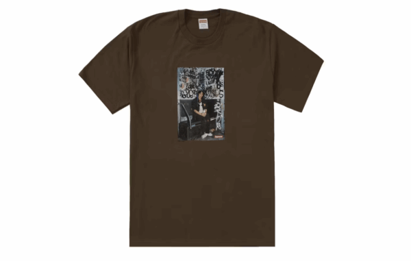 Supreme Lady Pink Tee Brown