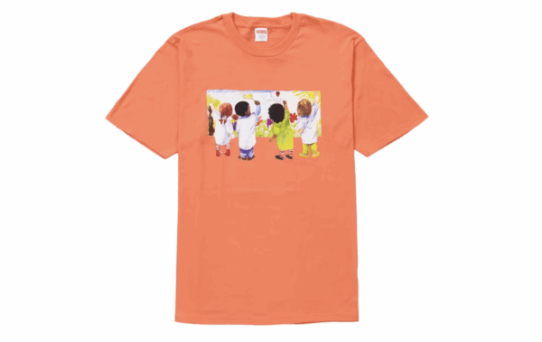 Supreme Kids Tee Neon Orange