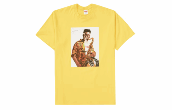 Supreme Pharoah Sanders Tee Yellow