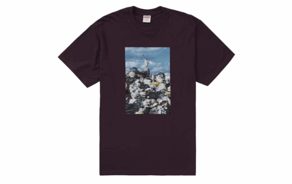 Supreme Trash Tee Eggplant