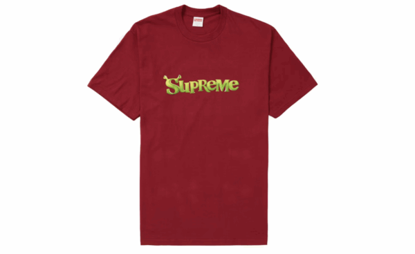 Supreme Shrek Tee Cardinal