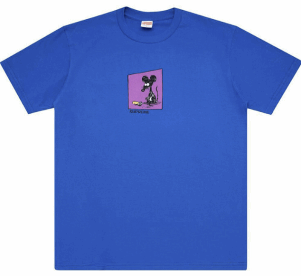 Supreme Mouse Tee Royal