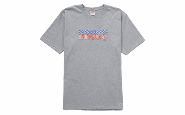 Supreme Drugs Tee Heather Grey