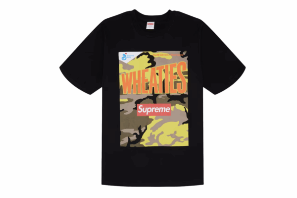 Supreme Wheaties Tee Black