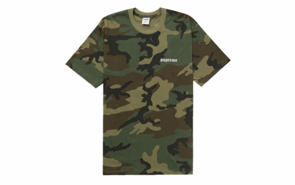 Supreme Target Tee Woodland Camo