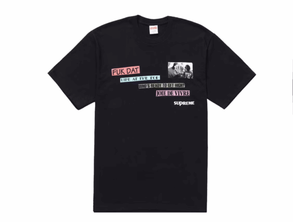 Supreme Joie De Vivre Tee Black