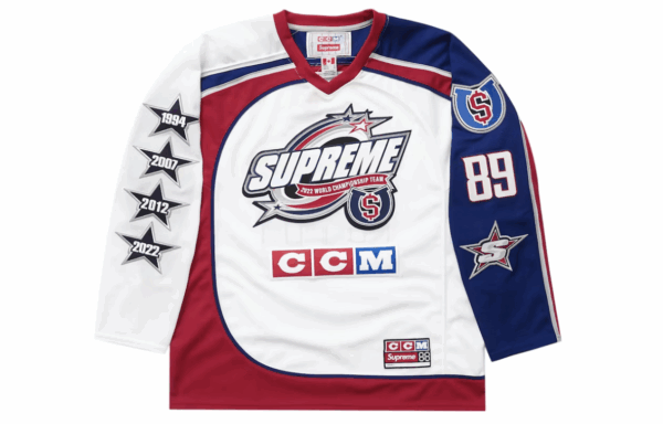 Supreme CCM All Stars Hockey Jersey White