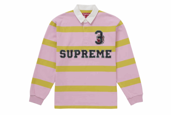 Supreme Stripe Rugby (FW25) Pink