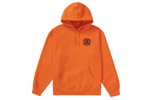 Supreme Anti Hooded Sweatshirt Orange