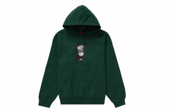 Supreme Soup Can Hooded Sweatshirt Dark Green