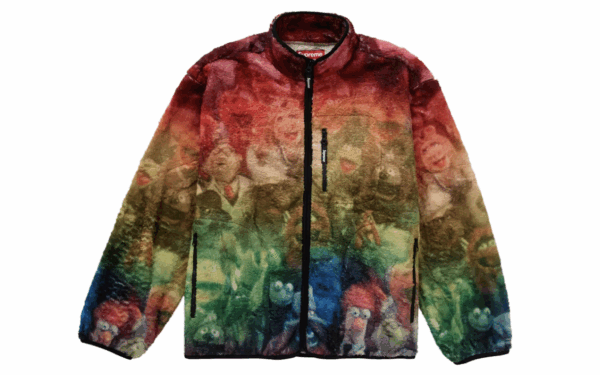 Supreme Muppets Fleece Jacket Multicolor