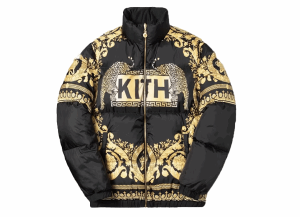 Kith x Versace Reversible Down Jacket Black