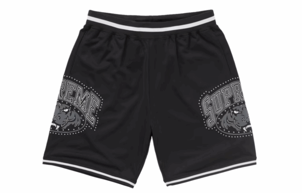 Supreme Studded Basketball Short Black