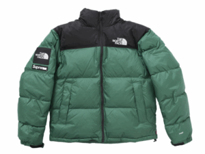 Supreme The North Face Nuptse Jacket Green