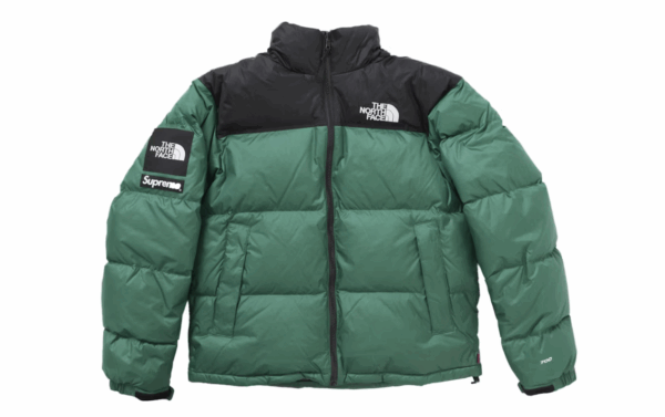 Supreme The North Face Nuptse Jacket Green