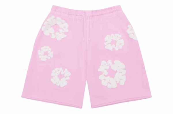 Denim Tears The Cotton Wreath Sweatshorts Powder Pink