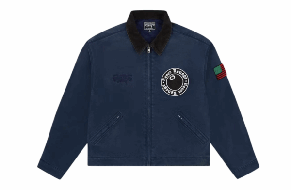 Denim Tears x Stussy Never Renege Canvas Work Jacket