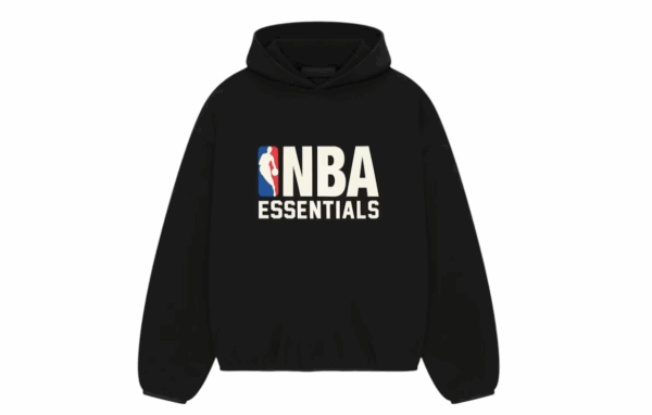 Fear of God Essentials NBA Hoodie Black