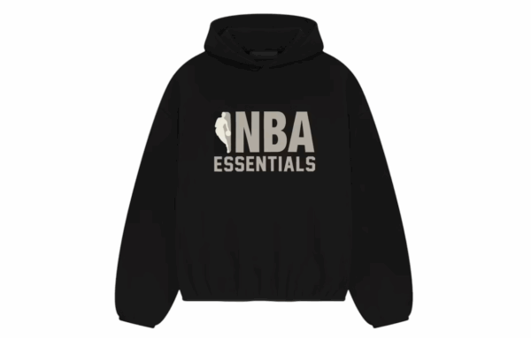 Fear of God Essentials NBA Hoodie (SS25) Black